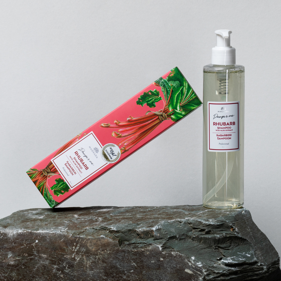 Rhubarb Shampoo With Aloe Extract - 250 ml