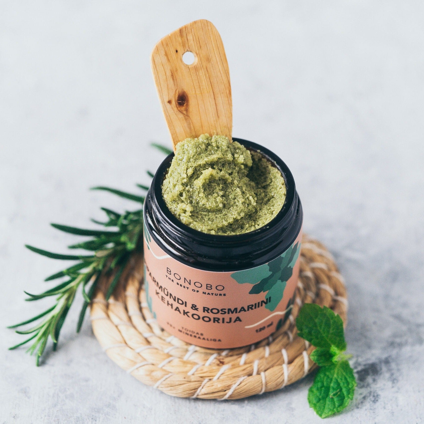 Body Scrub — Peppermint and Rosemary