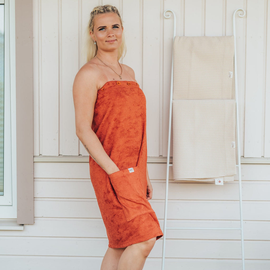 Spa Wrap for Women -  Bamboo Terry